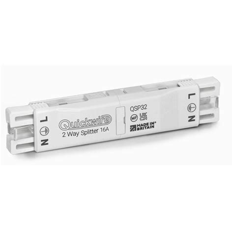 quickwire junction box splitter|quickwire splitter box.